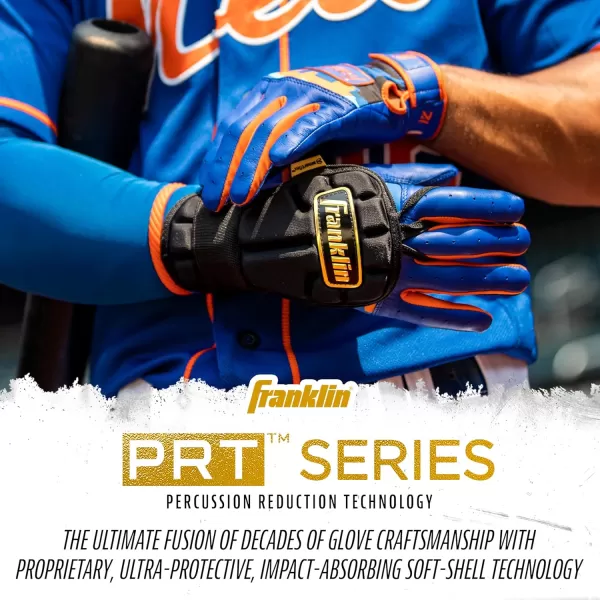 Franklin Sports Baseball Hand  Wrist Guard  PRT LG Series Adult Hand  Wrist Protector for Batting  Protective Hand Wrist Shield  Right  Left Hand Hitters  One Size  AdultCamoGold