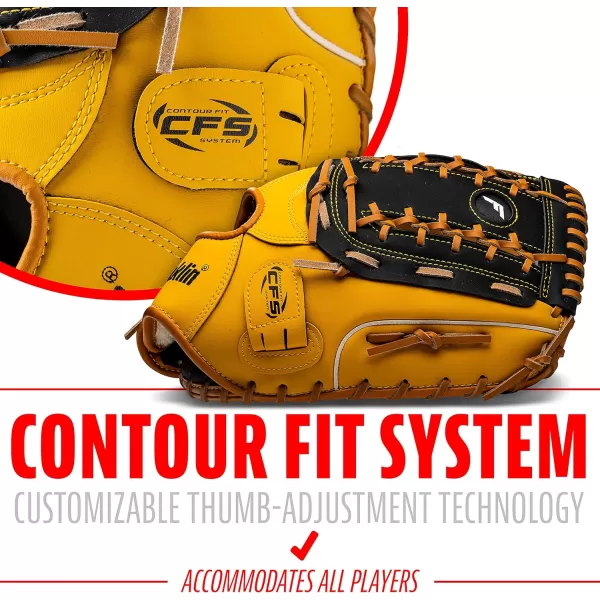 Franklin Sports Baseball  Softball Gloves  Field Master Adult  Youth Baseball  Softball Gloves  Right Hand  Left Hand Gloves  Infield  Outfield Mitts  Multiple Sizes  ColorsTan