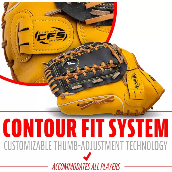 Franklin Sports Baseball  Softball Gloves  Field Master Adult  Youth Baseball  Softball Gloves  Right Hand  Left Hand Gloves  Infield  Outfield Mitts  Multiple Sizes  ColorsTan