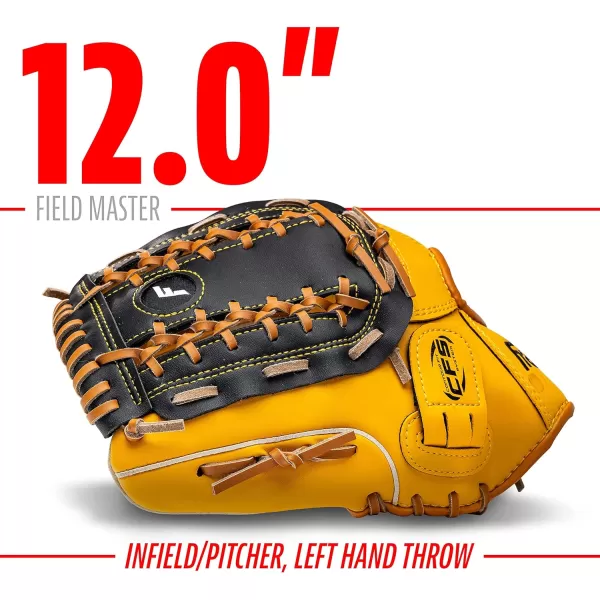 Franklin Sports Baseball  Softball Gloves  Field Master Adult  Youth Baseball  Softball Gloves  Right Hand  Left Hand Gloves  Infield  Outfield Mitts  Multiple Sizes  ColorsTan
