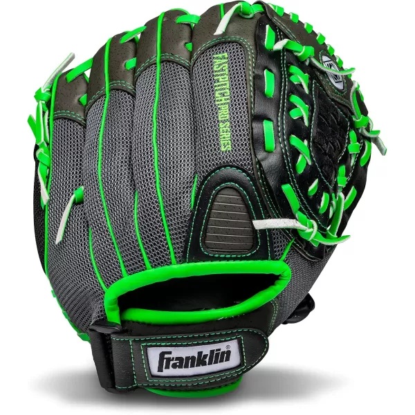 Franklin Sports Girls Softball Glove  Womens Windmill Fastpitch  Slowpitch Softball GloveLime