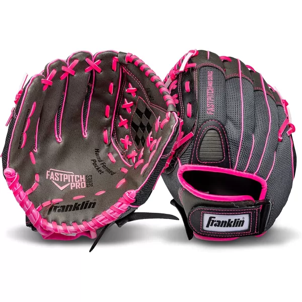 Franklin Sports Girls Softball Glove  Womens Windmill Fastpitch  Slowpitch Softball GlovePink