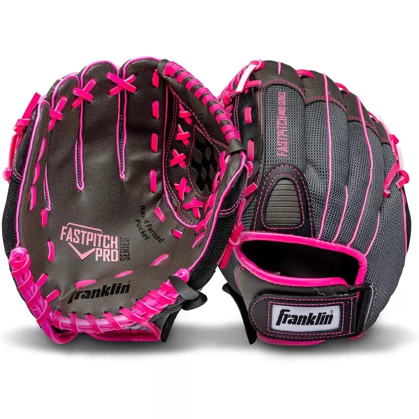Franklin Sports Girls Softball Glove  Womens Windmill Fastpitch  Slowpitch Softball GlovePink