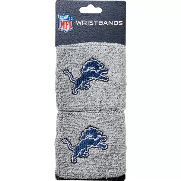 Franklin Sports NFL Team Wristbands  Youth NFL Team Logo Wristbands  Great for Costumes and Uniforms  Pair of WristbandsDetroit Lions