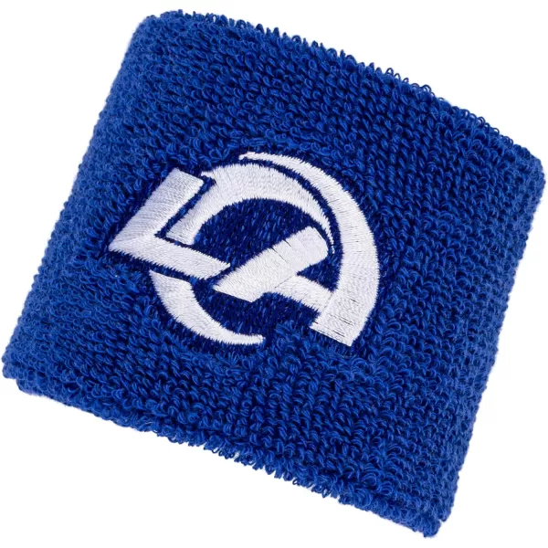 Franklin Sports NFL Team Wristbands  Youth NFL Team Logo Wristbands  Great for Costumes and Uniforms  Pair of WristbandsLos Angeles Rams