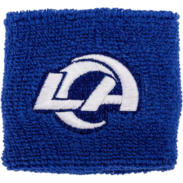 Franklin Sports NFL Team Wristbands  Youth NFL Team Logo Wristbands  Great for Costumes and Uniforms  Pair of WristbandsLos Angeles Rams