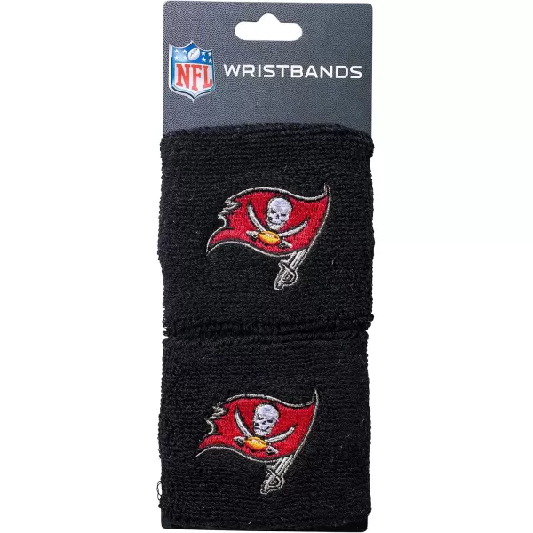 Franklin Sports NFL Team Wristbands  Youth NFL Team Logo Wristbands  Great for Costumes and Uniforms  Pair of WristbandsTampa Bay Buccaneers