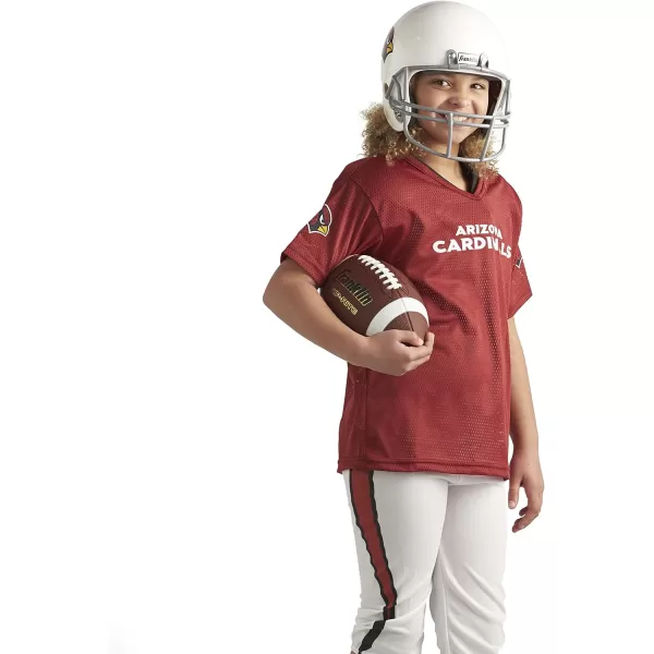 Franklin Sports NFL Youth Football Uniform Set for Boys ampamp Girls  Includes Helmet Jersey ampamp Pants with Chinstrap  NumbersArizona Cardinals