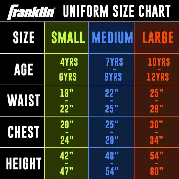 Franklin Sports NFL Youth Football Uniform Set for Boys ampamp Girls  Includes Helmet Jersey ampamp Pants with Chinstrap  NumbersLos Angeles Rams
