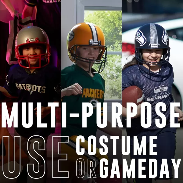 Franklin Sports NFL Youth Football Uniform Set for Boys ampamp Girls  Includes Helmet Jersey ampamp Pants with Chinstrap  NumbersSeattle Seahawks