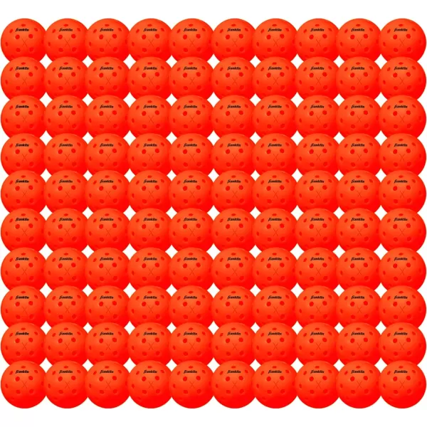 Franklin Sports Outdoor Pickleballs  X40 Pickleball Balls  USA Pickleball USAPA Approved  Official US Open BallEmber