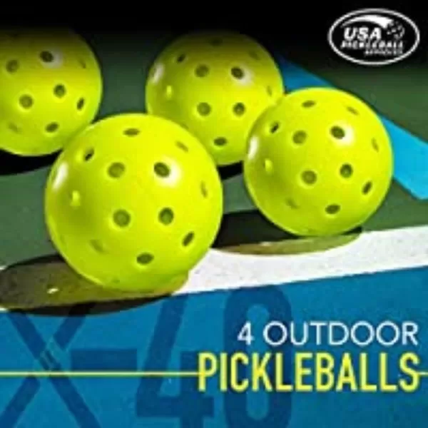 Franklin Sports Pickleball Nets  Portable Outdoor Pickleball Net Systems  Official Regulation Size 22 Foot Pickleball Net with Travel Bag  Portable Pickleball Court Nets for Official Size CourtNet with PaddlesBalls