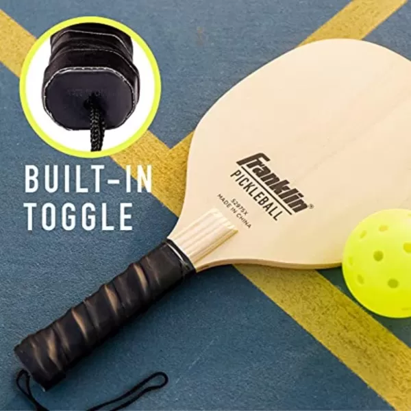 Franklin Sports Pickleball Nets  Portable Outdoor Pickleball Net Systems  Official Regulation Size 22 Foot Pickleball Net with Travel Bag  Portable Pickleball Court Nets for Official Size CourtNet with PaddlesBalls