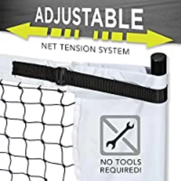 Franklin Sports Pickleball Nets  Portable Outdoor Pickleball Net Systems  Official Regulation Size 22 Foot Pickleball Net with Travel Bag  Portable Pickleball Court Nets for Official Size CourtNet with PaddlesBalls