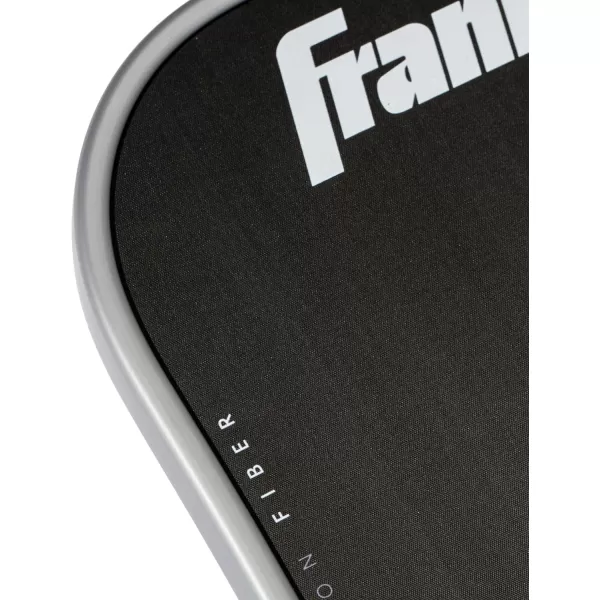 Franklin Sports Pro Pickleball Paddles  FS Tour Series Raw Carbon Fiber T700  USA Pickleball Approved  Unibody Epoxy Resin Injected Edge  Dynasty  Tempo  14mm16mm Core  Gray Blue  PinkGray