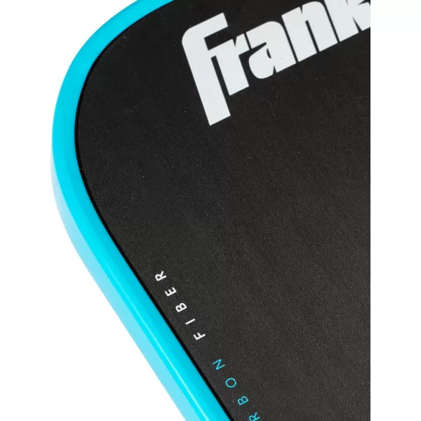 Franklin Sports Pro Pickleball Paddles  FS Tour Series Raw Carbon Fiber T700  USA Pickleball Approved  Unibody Epoxy Resin Injected Edge  Dynasty  Tempo  14mm16mm Core  Gray Blue  PinkBlue