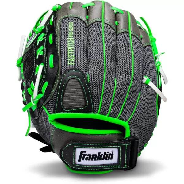 Franklin Sports Girls Softball Glove  Womens Windmill Fastpitch  Slowpitch Softball GloveLime