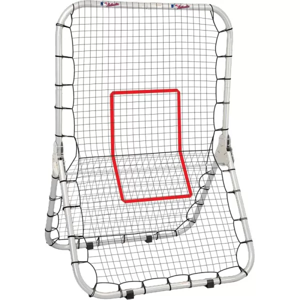 Franklin Sports MLB Pro Baseball Rebounder Net  Baseball  Softball Pitchback Net  Fielding Trainer  Bounce Back Net for Fielding  Throwing Practice