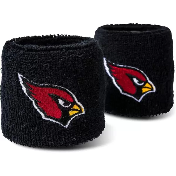 Franklin Sports NFL Team Wristbands  Youth NFL Team Logo Wristbands  Great for Costumes and Uniforms  Pair of WristbandsArizona Cardinals