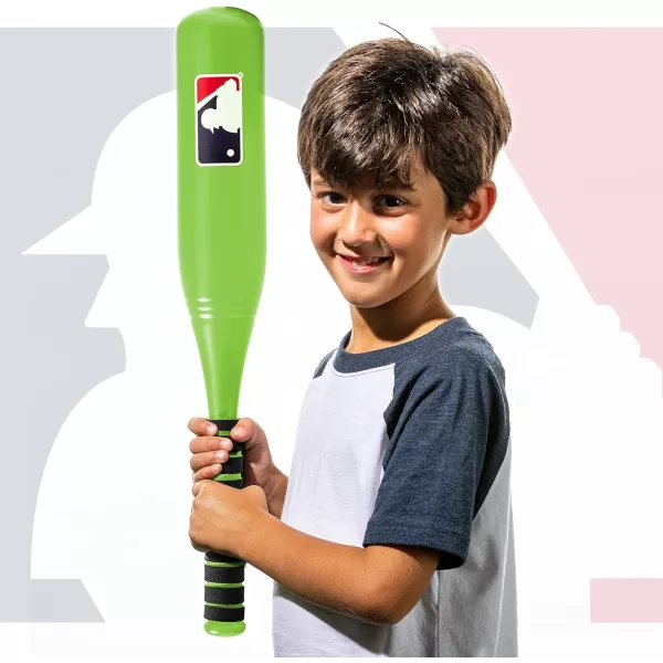 Franklin Sports MLB Jumbo Kids Plastic Baseball Bat  Backyard Baseball Bat with Large Barrel for Kids  Toddlers  Kids Fat Plastic BatAssorted Colors May Vary
