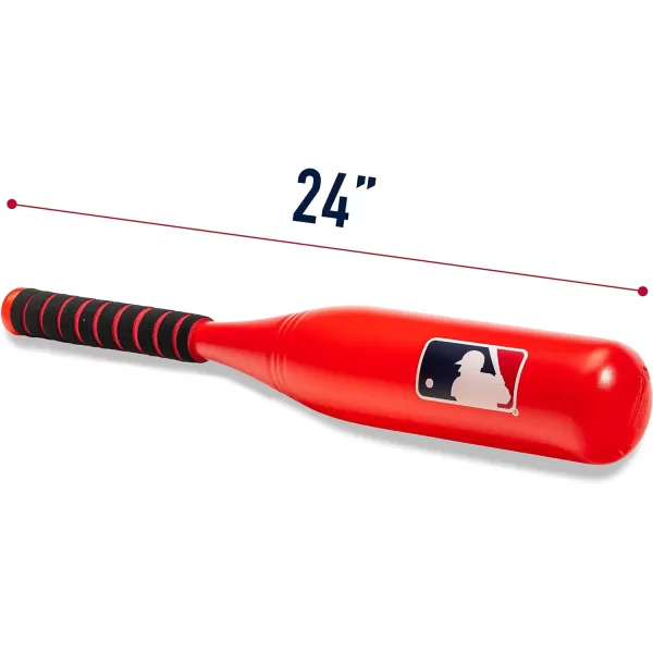 Franklin Sports MLB Jumbo Kids Plastic Baseball Bat  Backyard Baseball Bat with Large Barrel for Kids  Toddlers  Kids Fat Plastic BatAssorted Colors May Vary
