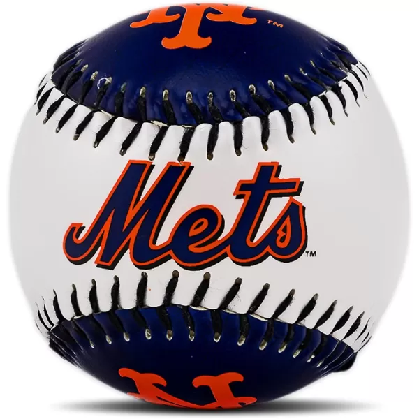 Franklin Sports MLB UnisexAdult MLB Team Logo Soft BaseballsTeam Color