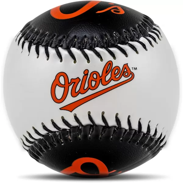 Franklin Sports MLB UnisexAdult MLB Team Logo Soft BaseballsTeam Color