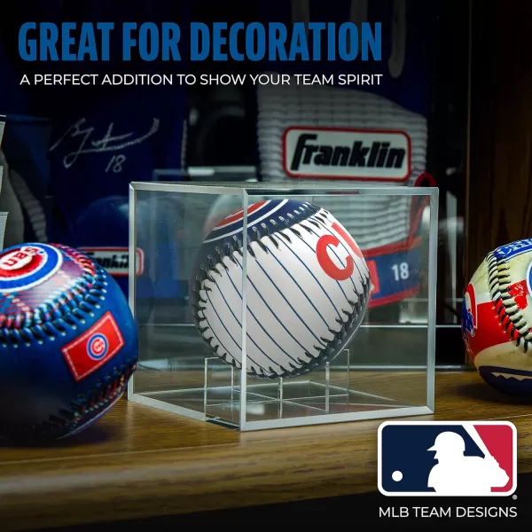 Franklin Sports MLB UnisexAdult MLB Team Logo Soft BaseballsTeam Color