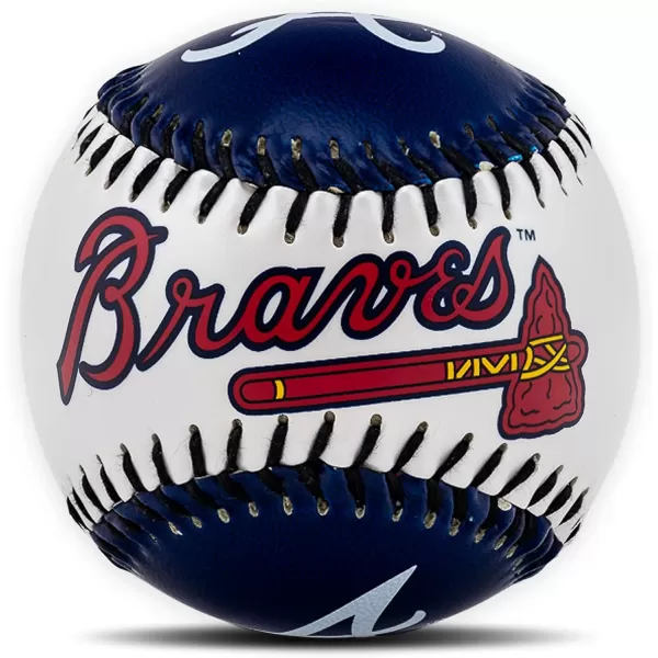 Franklin Sports MLB UnisexAdult MLB Team Logo Soft BaseballsTeam Color