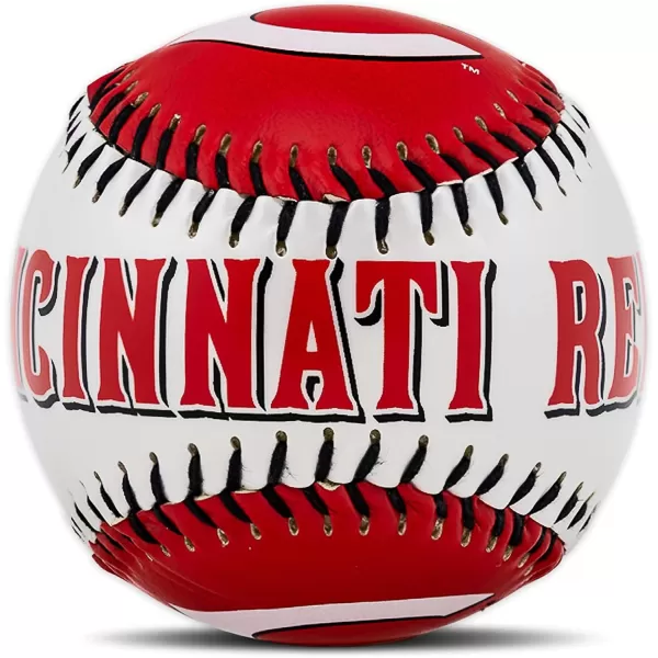 Franklin Sports MLB UnisexAdult MLB Team Logo Soft BaseballsTeam Color