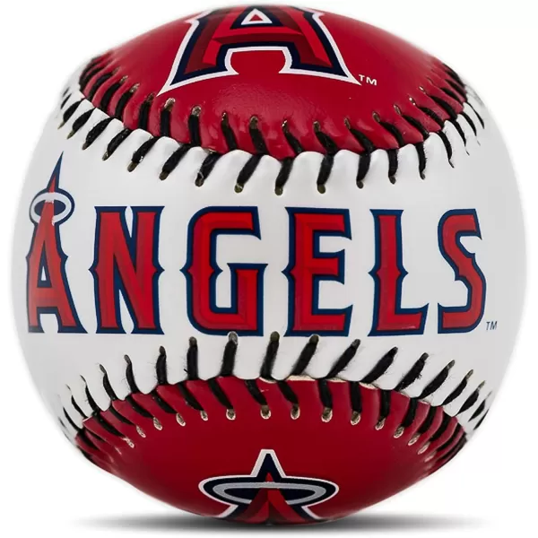 Franklin Sports MLB UnisexAdult MLB Team Logo Soft BaseballsTeam Color
