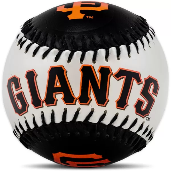 Franklin Sports MLB UnisexAdult MLB Team Logo Soft BaseballsTeam Color
