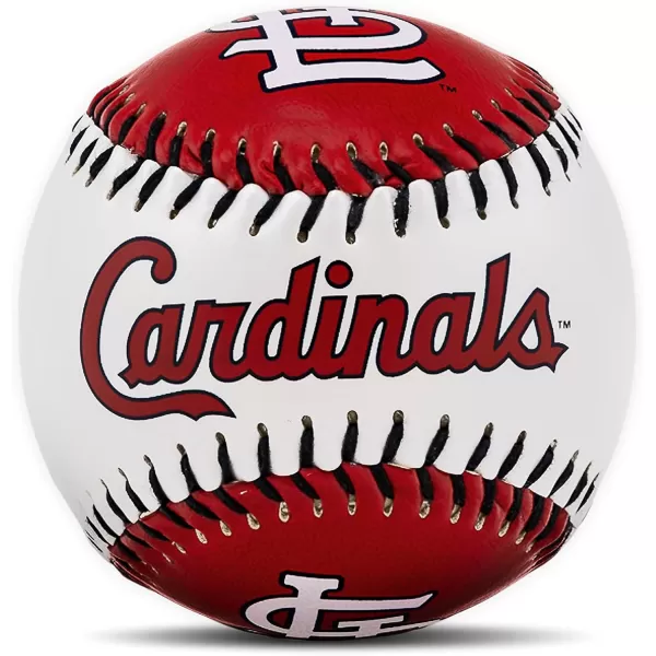 Franklin Sports MLB UnisexAdult MLB Team Logo Soft BaseballsTeam Color