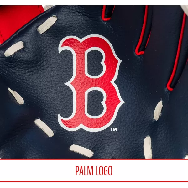 Franklin Sports MLB Youth Teeball Glove and Ball Set  Kids Baseball and Teeball Glove and Ball  Perfect First Kids Glove  95quotBoston Red Sox