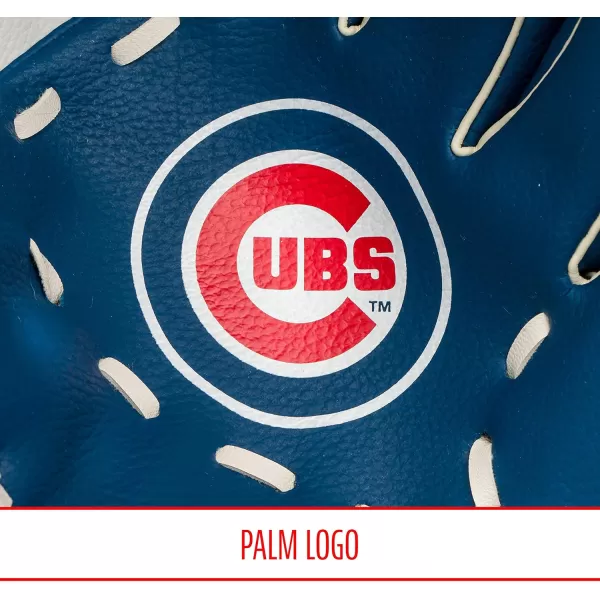 Franklin Sports MLB Youth Teeball Glove and Ball Set  Kids Baseball and Teeball Glove and Ball  Perfect First Kids Glove  95quotChicago Cubs