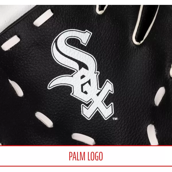 Franklin Sports MLB Youth Teeball Glove and Ball Set  Kids Baseball and Teeball Glove and Ball  Perfect First Kids Glove  95quotChicago White Sox