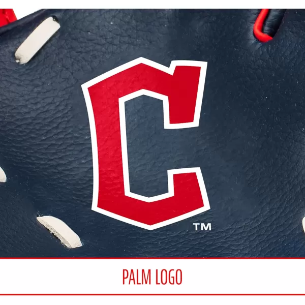 Franklin Sports MLB Youth Teeball Glove and Ball Set  Kids Baseball and Teeball Glove and Ball  Perfect First Kids Glove  95quotCleveland Guardians