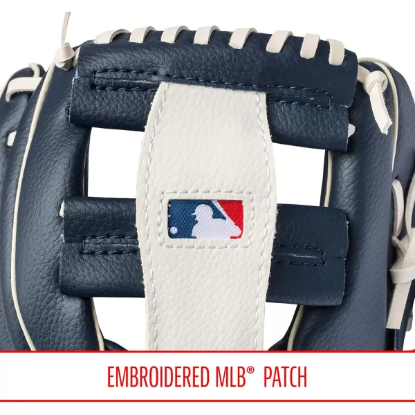 Franklin Sports MLB Youth Teeball Glove and Ball Set  Kids Baseball and Teeball Glove and Ball  Perfect First Kids Glove  95quotDetroit Tigers