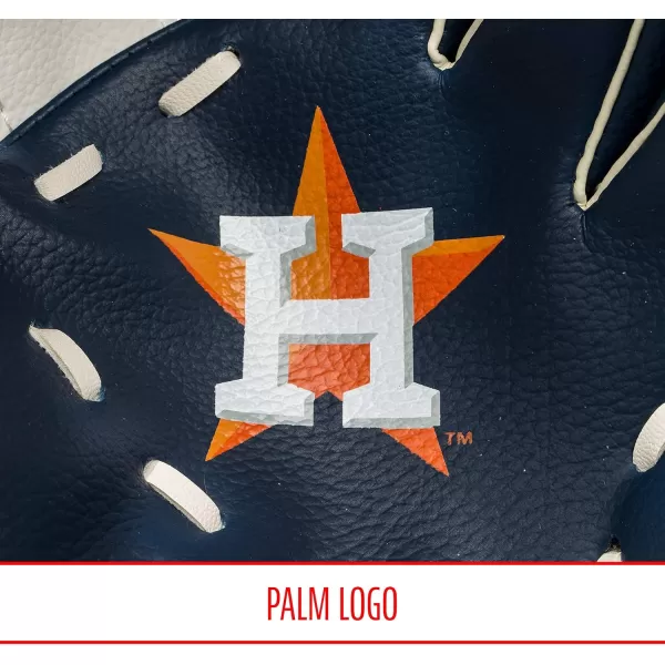 Franklin Sports MLB Youth Teeball Glove and Ball Set  Kids Baseball and Teeball Glove and Ball  Perfect First Kids Glove  95quotHouston Astros