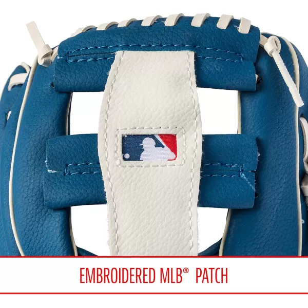 Franklin Sports MLB Youth Teeball Glove and Ball Set  Kids Baseball and Teeball Glove and Ball  Perfect First Kids Glove  95quotKansas City Royals