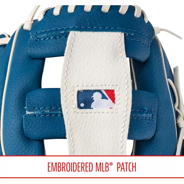 Franklin Sports MLB Youth Teeball Glove and Ball Set  Kids Baseball and Teeball Glove and Ball  Perfect First Kids Glove  95quotNew York Mets