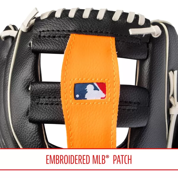 Franklin Sports MLB Youth Teeball Glove and Ball Set  Kids Baseball and Teeball Glove and Ball  Perfect First Kids Glove  95quotSan Francisco Giants