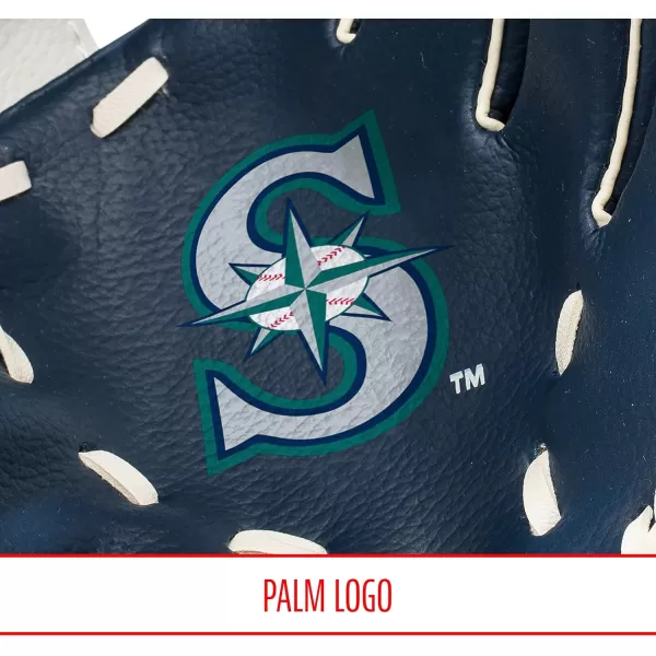 Franklin Sports MLB Youth Teeball Glove and Ball Set  Kids Baseball and Teeball Glove and Ball  Perfect First Kids Glove  95quotSeattle Mariners