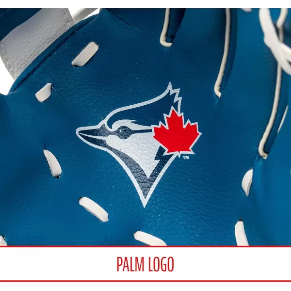 Franklin Sports MLB Youth Teeball Glove and Ball Set  Kids Baseball and Teeball Glove and Ball  Perfect First Kids Glove  95quotToronto Blue Jays