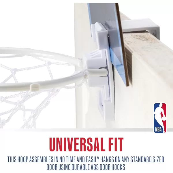 Franklin Sports NBA Mini Over the Door Basketball Hoop  Kids Indoor Mini Basketball Hoop with Basketball  NBA Fan Shop Mini Hoop for Bedroom  Office  Over the Door Mini Hoop SetMemphis Grizzlies