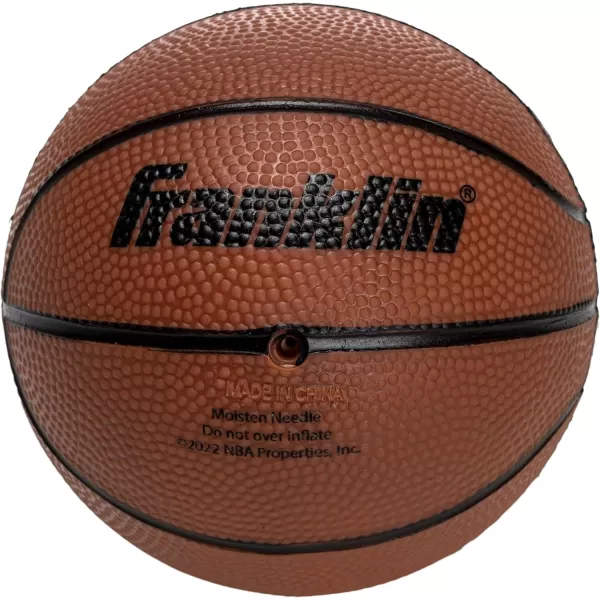 Franklin Sports NBA Mini Over the Door Basketball Hoop  Kids Indoor Mini Basketball Hoop with Basketball  NBA Fan Shop Mini Hoop for Bedroom  Office  Over the Door Mini Hoop SetMiami Heat