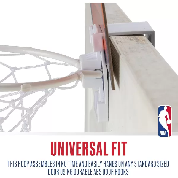 Franklin Sports NBA Mini Over the Door Basketball Hoop  Kids Indoor Mini Basketball Hoop with Basketball  NBA Fan Shop Mini Hoop for Bedroom  Office  Over the Door Mini Hoop SetPhoenix Suns