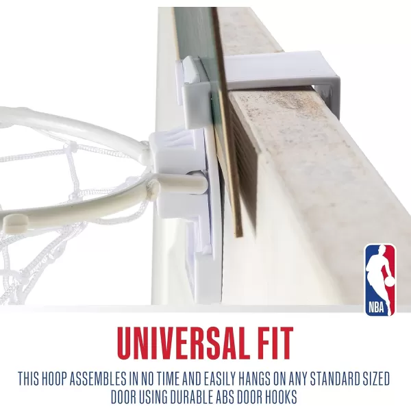 Franklin Sports NBA Mini Over the Door Basketball Hoop  Kids Indoor Mini Basketball Hoop with Basketball  NBA Fan Shop Mini Hoop for Bedroom  Office  Over the Door Mini Hoop SetMilwaukee Bucks