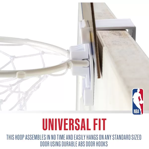 Franklin Sports NBA Mini Over the Door Basketball Hoop  Kids Indoor Mini Basketball Hoop with Basketball  NBA Fan Shop Mini Hoop for Bedroom  Office  Over the Door Mini Hoop SetNew Orleans Pelicans