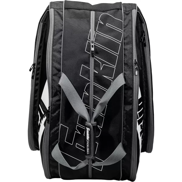 Franklin Sports Pickleball Paddle Bag  Pro Series Pickleball Bags for Paddles Pickleballs Gear  Equipment  Pickleball Paddle Bags for Men  Women  Perfect for Gear  AccessoriesBlack